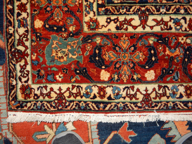 FULL PILE AND SUPERB MINT CONDITION ISFAHAN 55 X 95 INCHES ISFAHAN                     