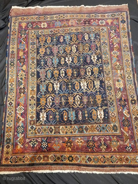 AFSHAR SELLING ON EBAY TONIGHT "ANTIQUE CAUCASIAN RUG" BID IS NOW ONLY $275.....
BUY IT CHEAP TONIGHT AT 8 PM!!! GREAT ORIGINAL CONDITION WITH SKIRTS 4 X 5 FT ...