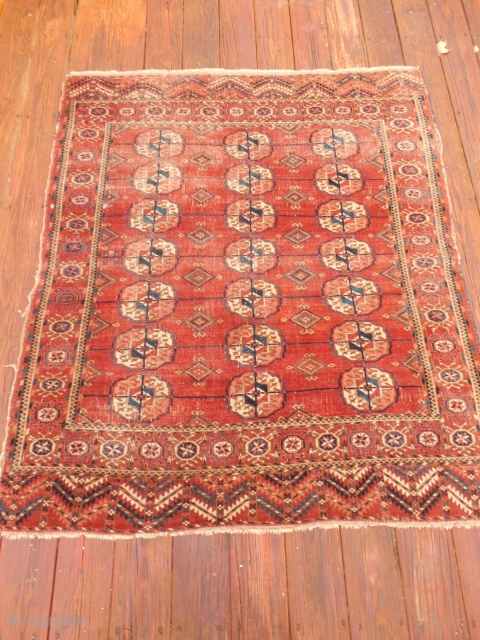 TEKKE CARPET 

ORIGINAL CONDITION 

NO REPAIRS 

140 X 170 CM 

VERY REASONABLE PRICE                    