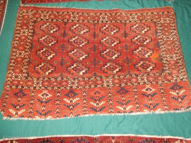TURKOMAN CHUVAL IN EXCELLENT PILE AND CONDITION - $775                        
