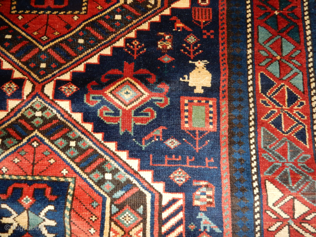 SUPERB FULL PILE EXAMPLE DATED AND SIGNED WITH TRIBAL IMAGES . EXPENSIVE .