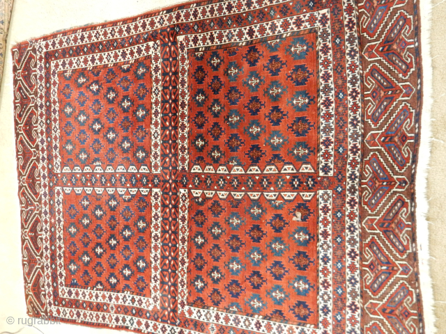 EXCELLENT PLUS PILE AND CONDITION YOMUD YOMUT ENSI WITH A GOOD SKIRT EACH END                   