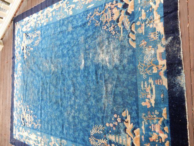 OLD CARPET WITH SOME WEAR $250      8 X 10 FT                  