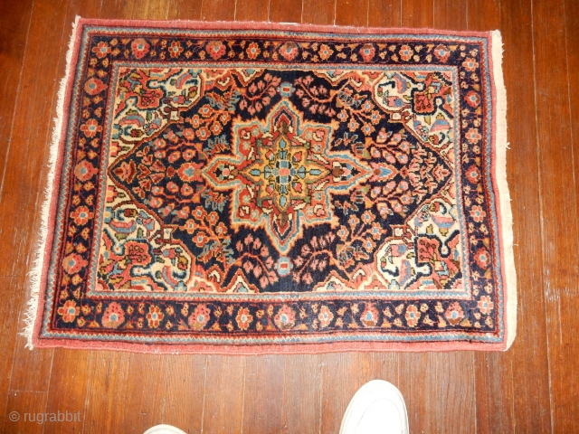 FINE SAROUK 2 X 3 MAT IN JUST ABOUTPERFECT FULL PILEAND ONLY $320                    