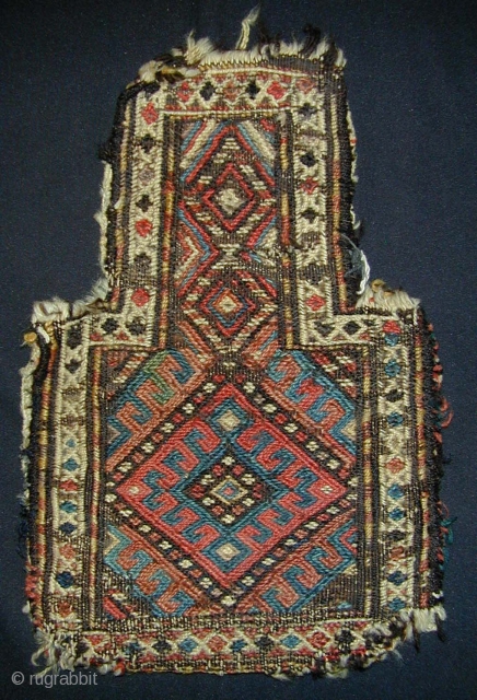 Kurdish Salt Bag. Late 19th c. 38 x 25 cms.                       