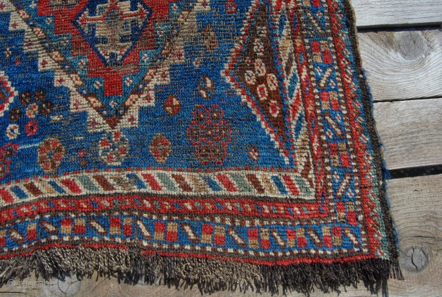 Luri long rug. Cm 68x233. Charming, tribal, wild, beaten up sweet rug from Fars area, Persia. Second half 19th century. --- Some twenty years ago I flew from Karachi to Quetta on  ...