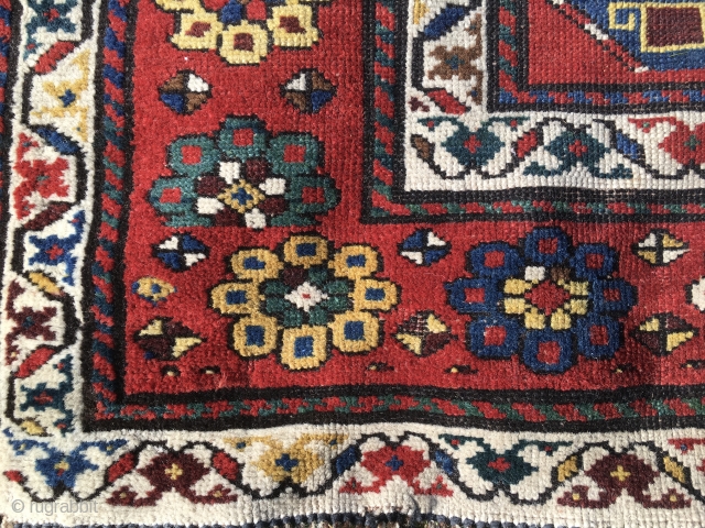 Great Caucasian long, but not too long beautiful rug. Cm 90x275. Could be Talish? Could be Gendje? Doesn't matter, it's really an amazing rug with lovely pattern with all those diag stripes,  ...