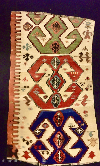Anatolian kilim fragment
Available by DM or emailing carlokocman@gmail.com                         