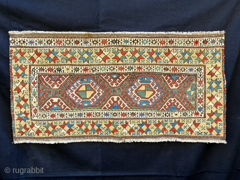 Shahsavan sumack mafrash side panel