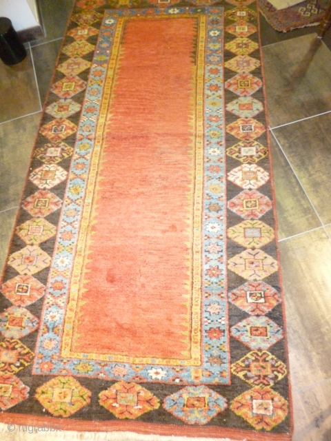 Anatolian Karapinar perfect conditions full pile cm.130x275 cm.                         