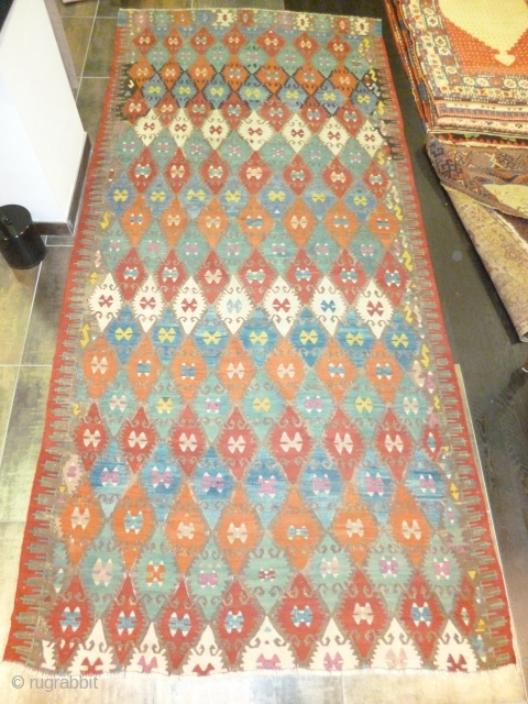 Anatolian Kilim 165x360 cm good conditions                           