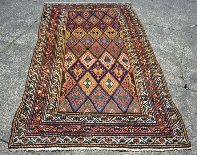 If you know what you're looking at, then you know how few and far between they are. Jaff Kurd rug, NW Persia, 3-10" x 6-9".  Very good condition. Circa 1910. $1,500  ...
