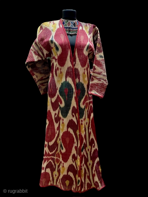 19.C Quilted Karakalpak Ikat robe                            