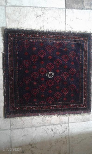 Baluch carpet (Turbat e Idarie? Persia). XIX sec., cm 68 x 77. Perfect conditions                   