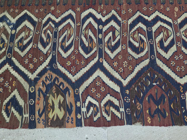 Antique Turkish Aydın& Hotamış Kilim
Size:270x90 cm
Please contact salaberina@gmail.com                         