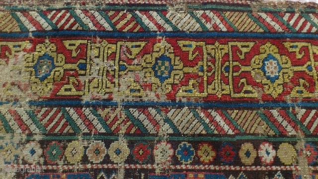 18th shirvan rug frakment
size=140x102cm                             