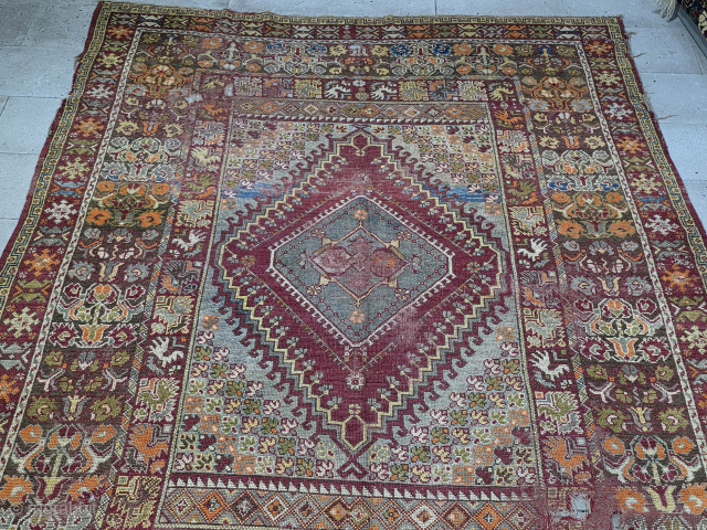 Antique Moroccan Rug
Size:280*230 cm
ıncluding shipping 
Please contact salaberina@gmail.com                         
