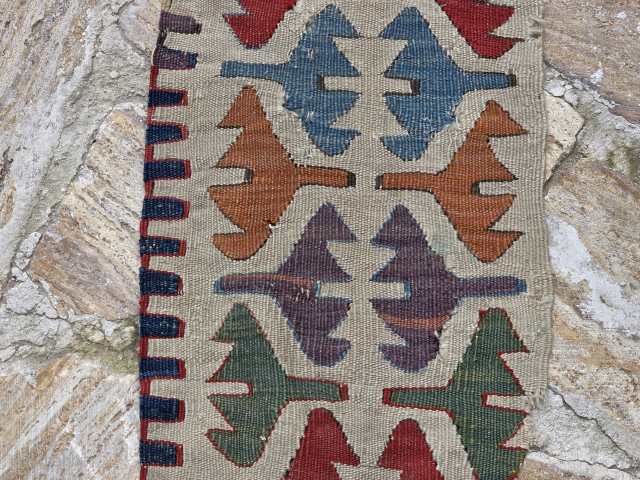 Antique Aksaray Kilim Bordur fragment
1800s or early
Size:110x20 cm
Freehipping                         