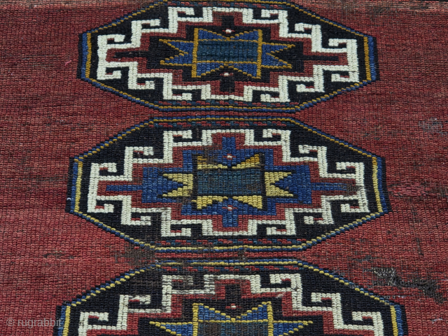 Antique Caucasian Rug
Size:200x110 cm
Please contact salaberina@gmail.com
Free shipping                          