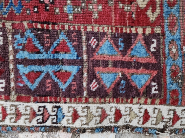 Southern Anatolia Sivas Area Antique rug fragment
Please contac
salaberina@gmail.com                         