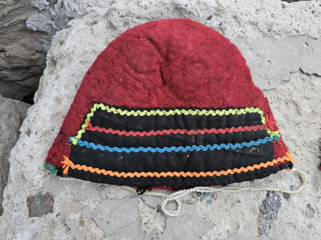 Anatolian Turkish felt takke.

The last periods of the Ottoman Empire.                       