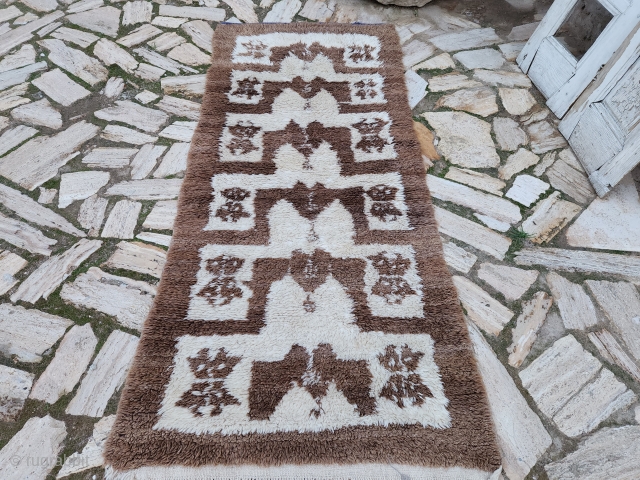 Anatolian karapınar mohair and wool tülü 
Size=200*90 cm
                         