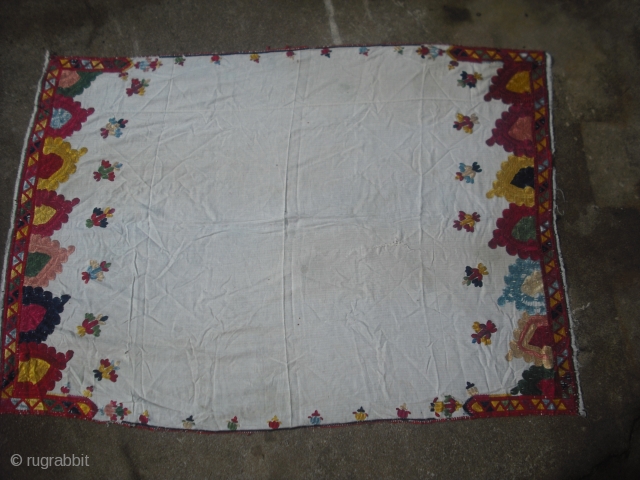   Indian silk on linen.51x38in 130x97cm                          