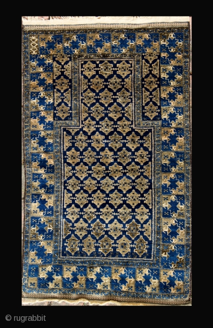 Antique Baluch rug, 138x81cm, natural colours,carefully washed.                          