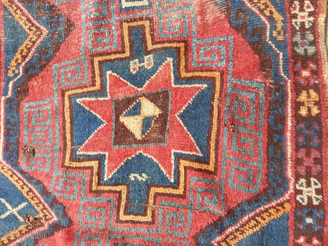 East Anatolian Rug, Mid 20th Century. 112in x 49in. Xmas bargain!                      