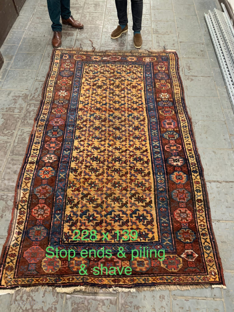 This Persian Kurdish rug has been missing / lost in London since April 2023 and a reward of GBP300 / US$400 is offered for information leading to the return of my customers  ...