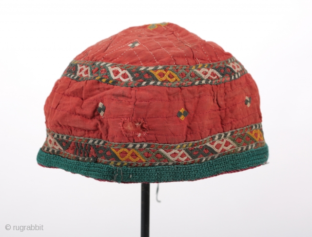 hat from central asia - turkmenistan                           