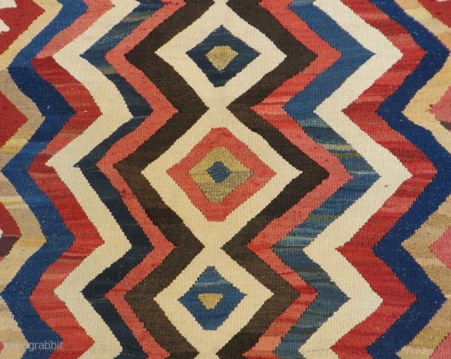 PERSIAN wonderfully  dızayn KURDISH KILIM  280 X 145  cm                     