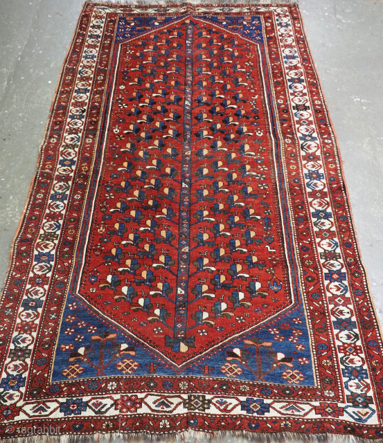 £700 / $890 Kurdish rug in as found condition. Size: 297 x 173cm (9ft 9in x 5ft 8in). Hand washed and ready for use or restoration. £700 / $890 + shipping at  ...