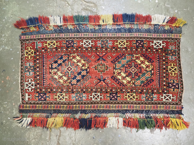 Uzbek ceremonial trapping. Size: 130 x 60cm.
Please email: simon@knightsantiques.co.uk
                        