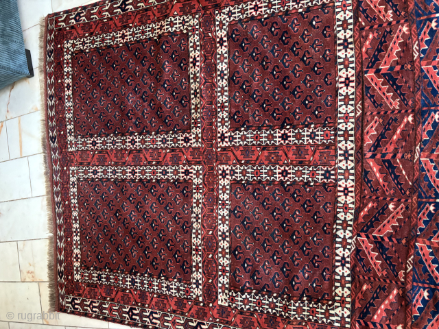 Yomut ensi late 19th century
156x133cm approx.