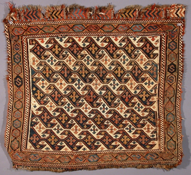 Soumac Bag Face, Afshar?, Wool & cotton, 19" X 18", Excellent condition.
SOLD                     