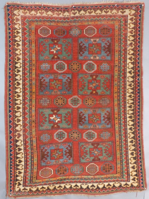 LOST BY USPS

Antique Caucasian Bordjalou Kazak, wool, c.1880-90, Good used condition, Measures 5'10" X 4'3".

This rug has been lost by our wonderful United Stated Postal Service.
I believe it was stolen by a  ...