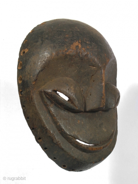 Africa, Hemba monkey mask, Dem. Rep. of Congo, height 10 inches, circa 1900-1950, good condition and  unaltered surface patina, provenance: Jo de Buck, Brussels        