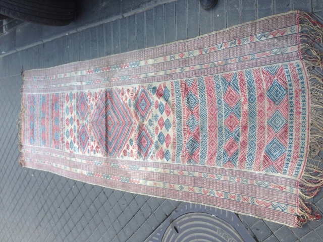 Persian or Caucasian sofre size 246x87-cm  ask                         