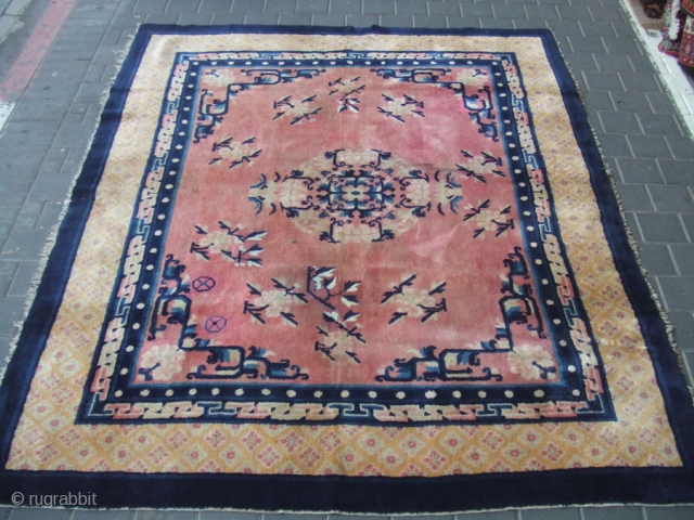 Antique Pecking Size: 230x180-cm / 90.5x70.8-inches
Good luck to all Best Offer                      