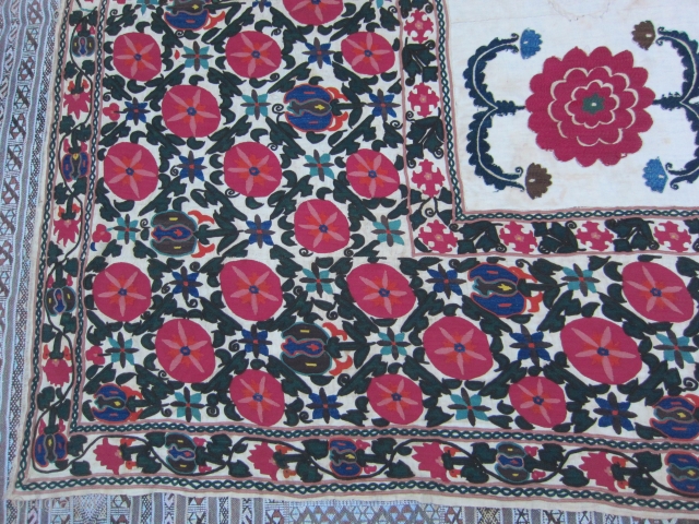 antique suzani size:248x158-cm / 97.6x62.2-inches Contact me for more photos
                       