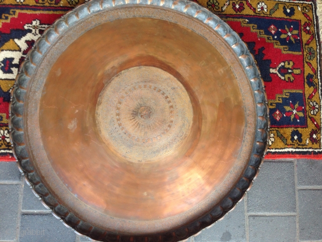 Persian yazd round 69-cm ask                            