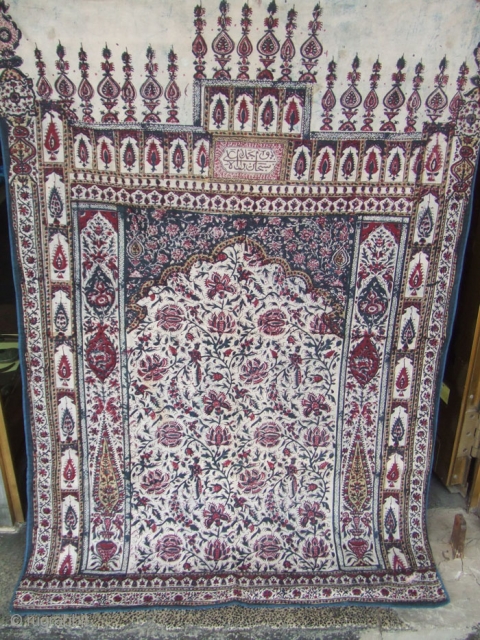 persian kalamkari Size:120x80-cm / 47.2x31.4-inches                            