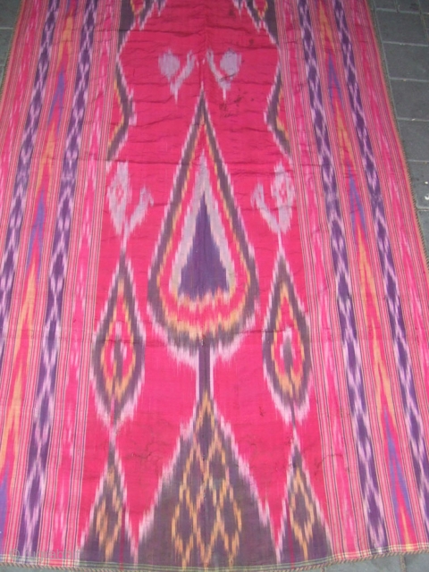 Persian ikat size:177x106-cm / 69.6x41.7-inches                            