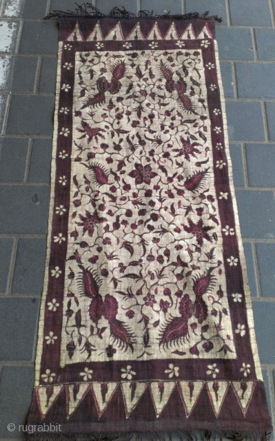  Size :  120x50-cm   Indonesian textiles ?  Ask                     