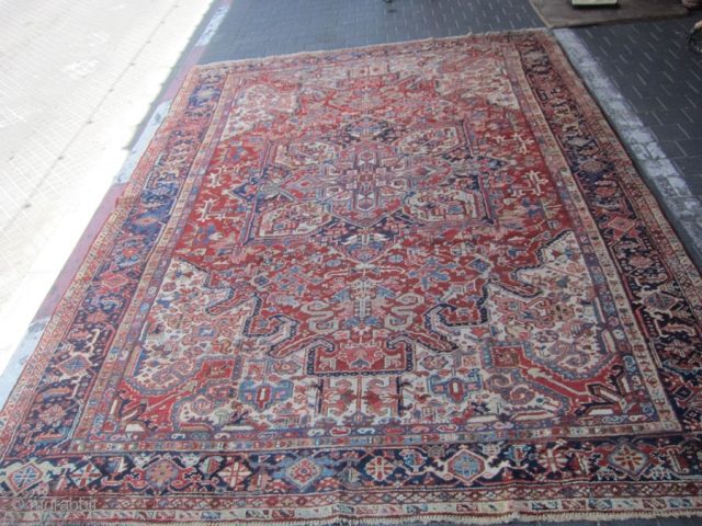 heriz rug size:340x253-cm good price                            