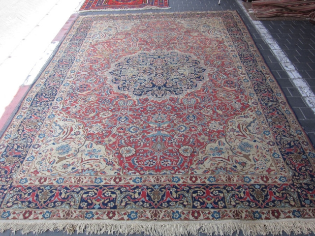 tabriz persian rug size:332x240-cm / 130.7x94.4-inches please ask                         