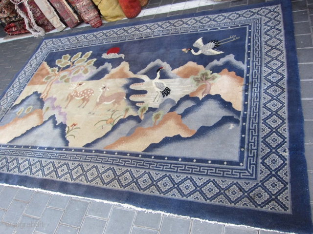 Chinese Antiques rug size:268x183-cm / 105.5x72.0-inches                           