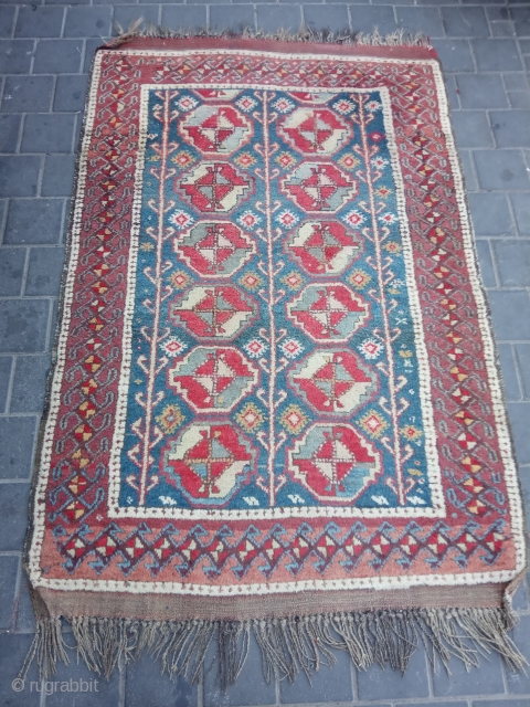 Baluch or curdi rug? Size:160x107-cm
                            