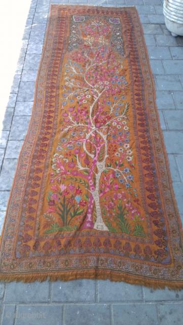 Kerman embroidered size: 260x88-cm. Ask                            